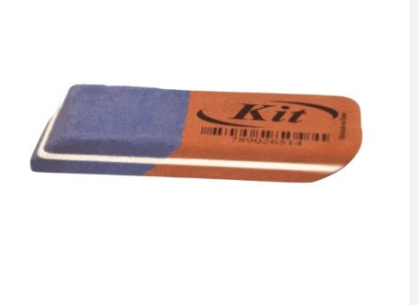 Borracha 2 pontas (lado poroso azul,vermelho lisa) - Kit