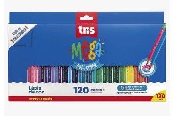 Caixa Lapis de cor Mega soft - Triss (120 Cores)
