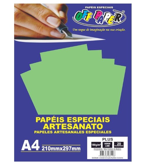 Papel colorido COLOR PLUS (180g) offpaper