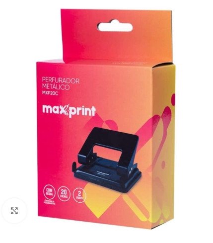 Furador de pagina 2 furos - Max print