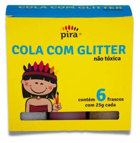 Cola com glitter - Pira