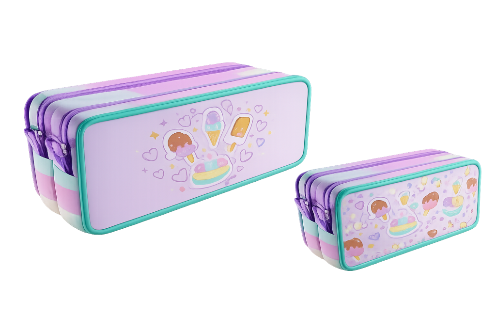 Bolsinha escolar candy - 2 fechos