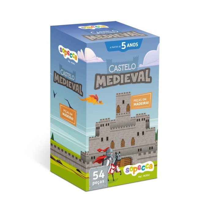 Blocos de montar medieval - Sopeca