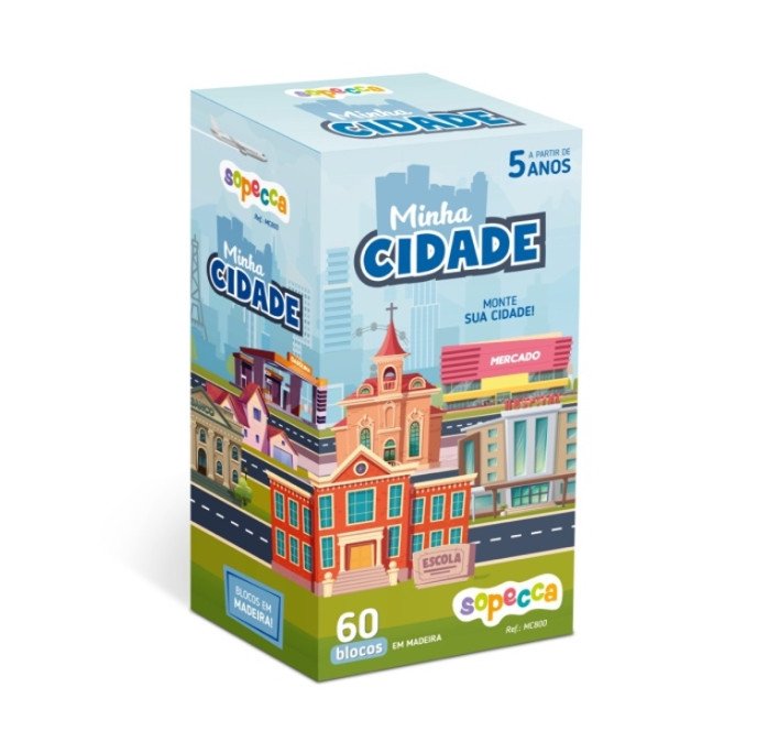 blocos de montar Cidade - Sopeca
