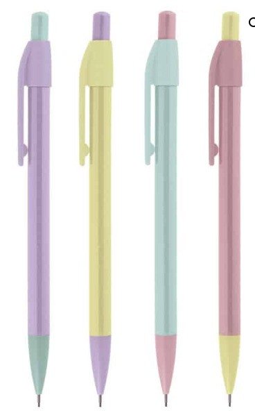 Lapiseira slim pastel 0.7mm
