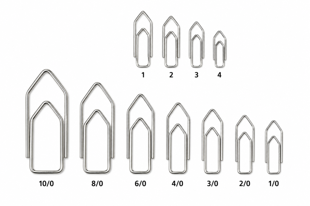 Clips de papel Galvanizado