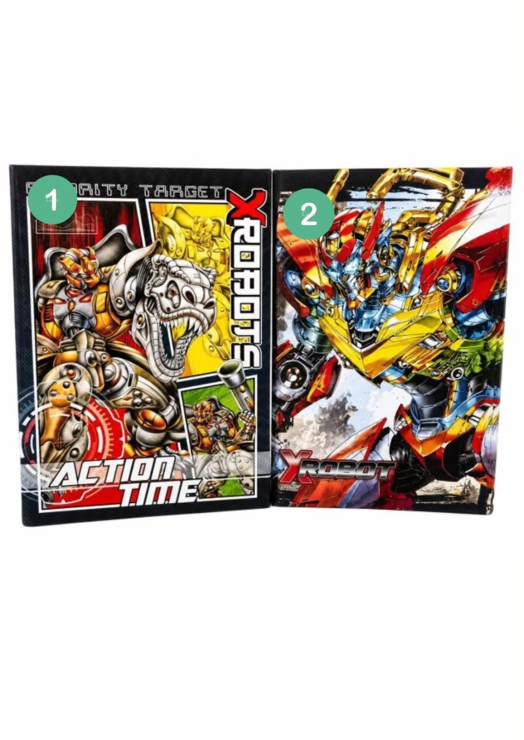 caderno brochura maxima xrobot (96 folhas)