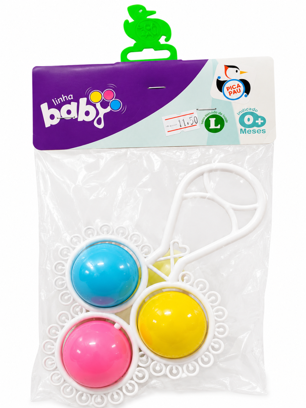 Chocalho - baby com barulho