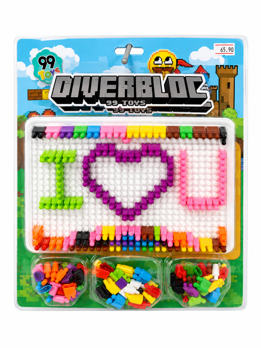 Diverblock - 150 pecas