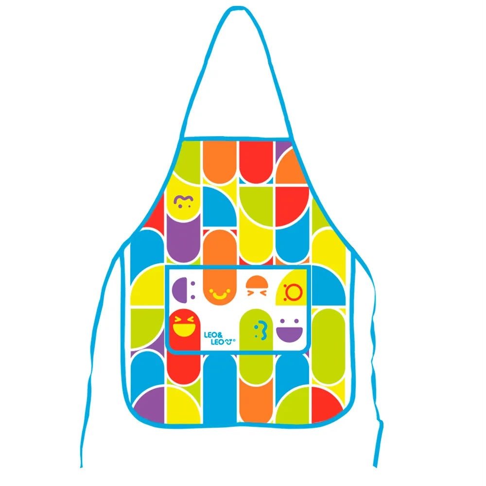 Avental infantil /c bolso joy - LEO&LEO
