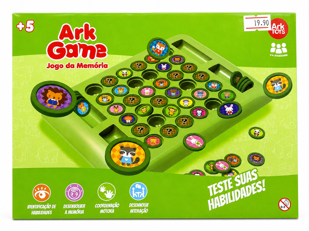 Jogo da memoria art game -ark toys