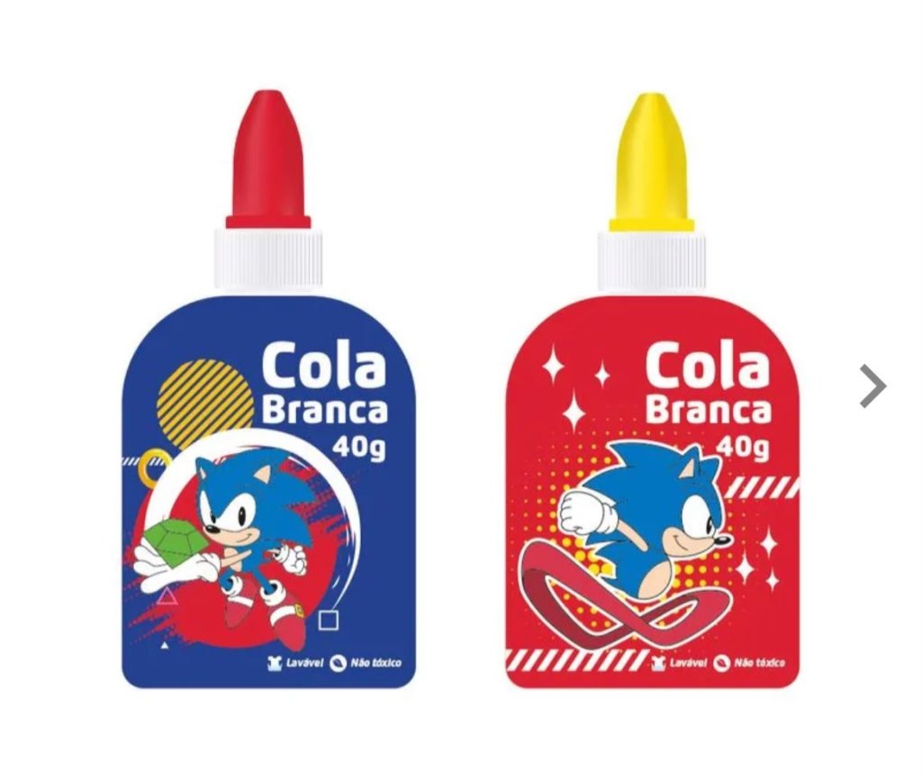Cola branca 40gramas Estampada (SONIC)- LEO&LEO
