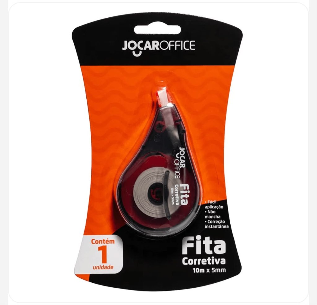 Corretivo em FITA 10M - JOCAR OFFICE 