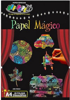 Pacote PAPEL MAGICO (5 unidades) -OFF PAPER