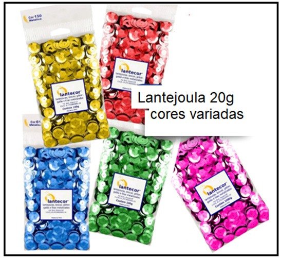 Lantejoula pacote com 20G