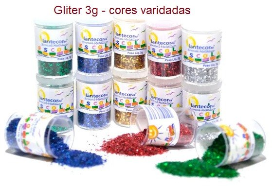 Glitter potinho com 3G