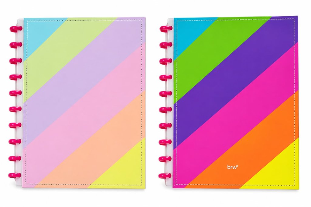 Caderno inteligente (80 FOLHAS) 11 FUROS - BRW