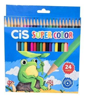 Lapis de cor (CAIXA COM 24 CORES)- CIS