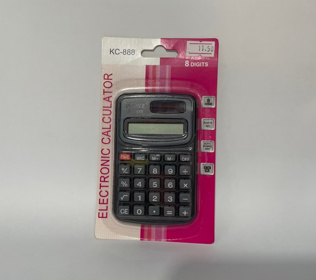 Calculadora pequena 8 DIGITS