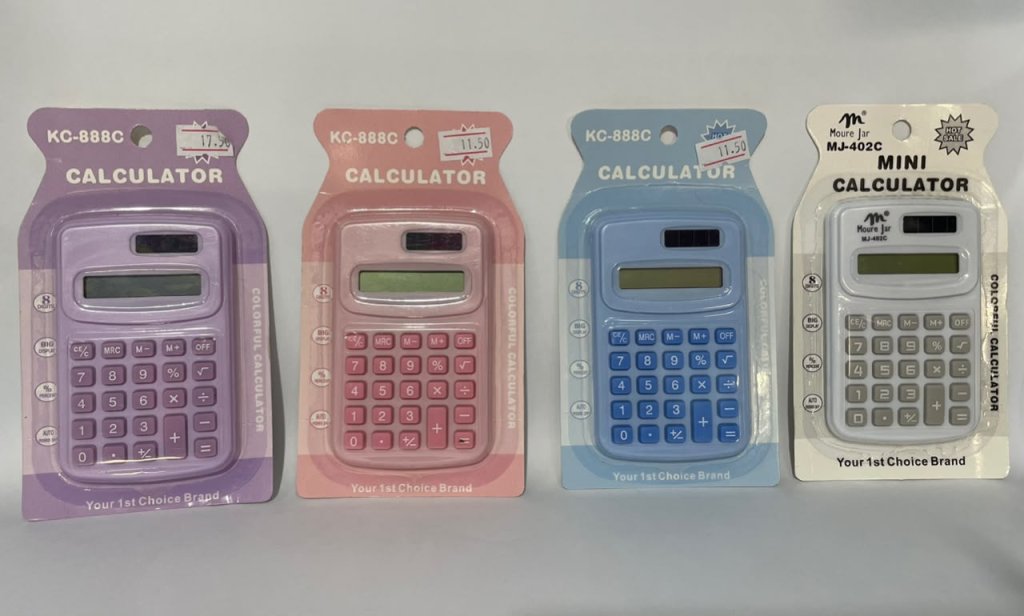 Calculadora pequena COLORIDA
