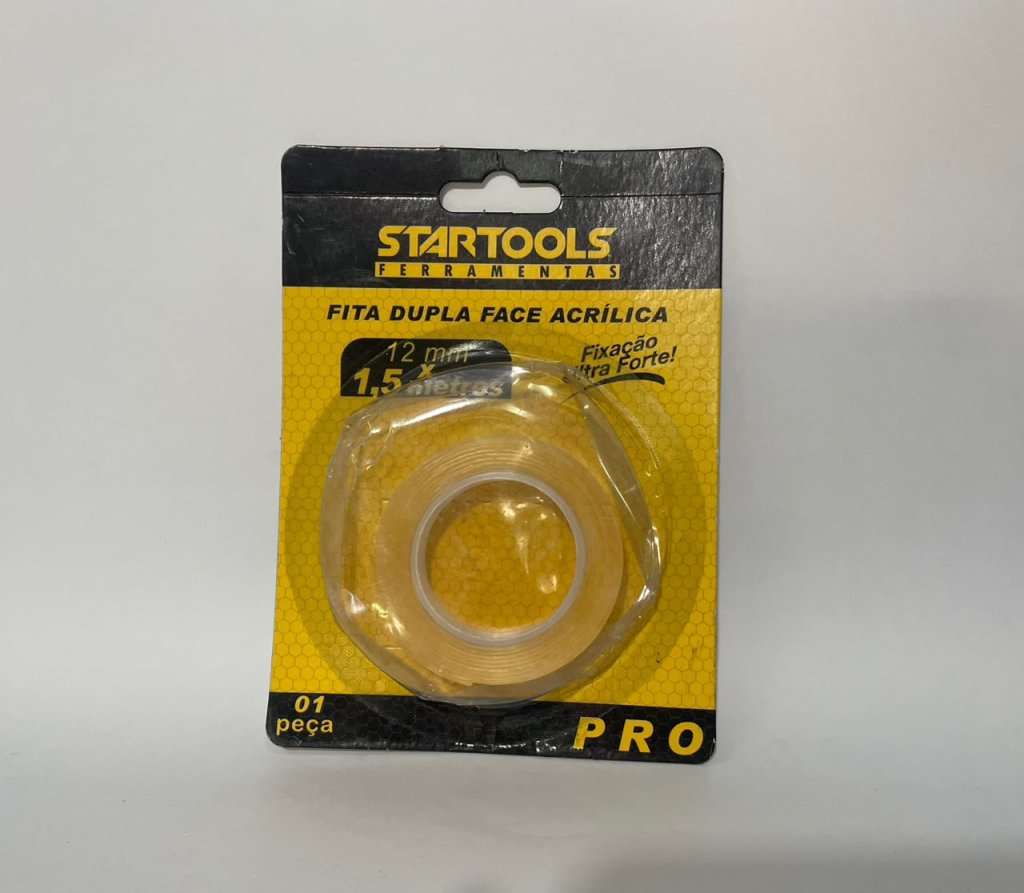 Fita dupla face ACRILICA - 1,5 METROS