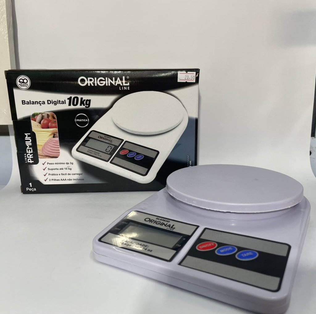 Balanca DIGITAL 10 KG - ORIGINAL LINE