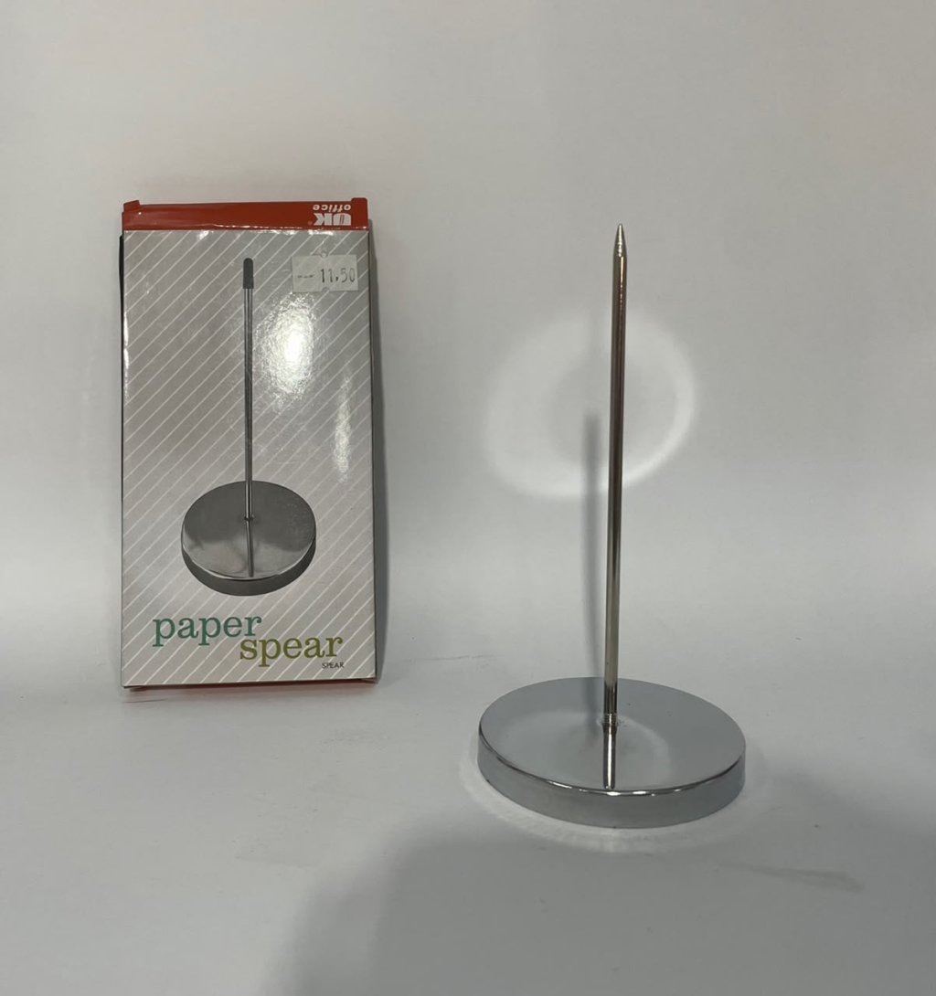 Espeto para papel ALUMINIO 