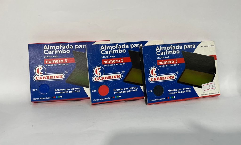 Almofada para carimbo - carbrink