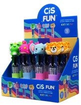 Caneta MINI FUN - CIS COM PINGENTE (UNIDADE)