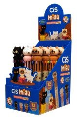 Caneta MIAU (com 10 cores) - cis (unidade)