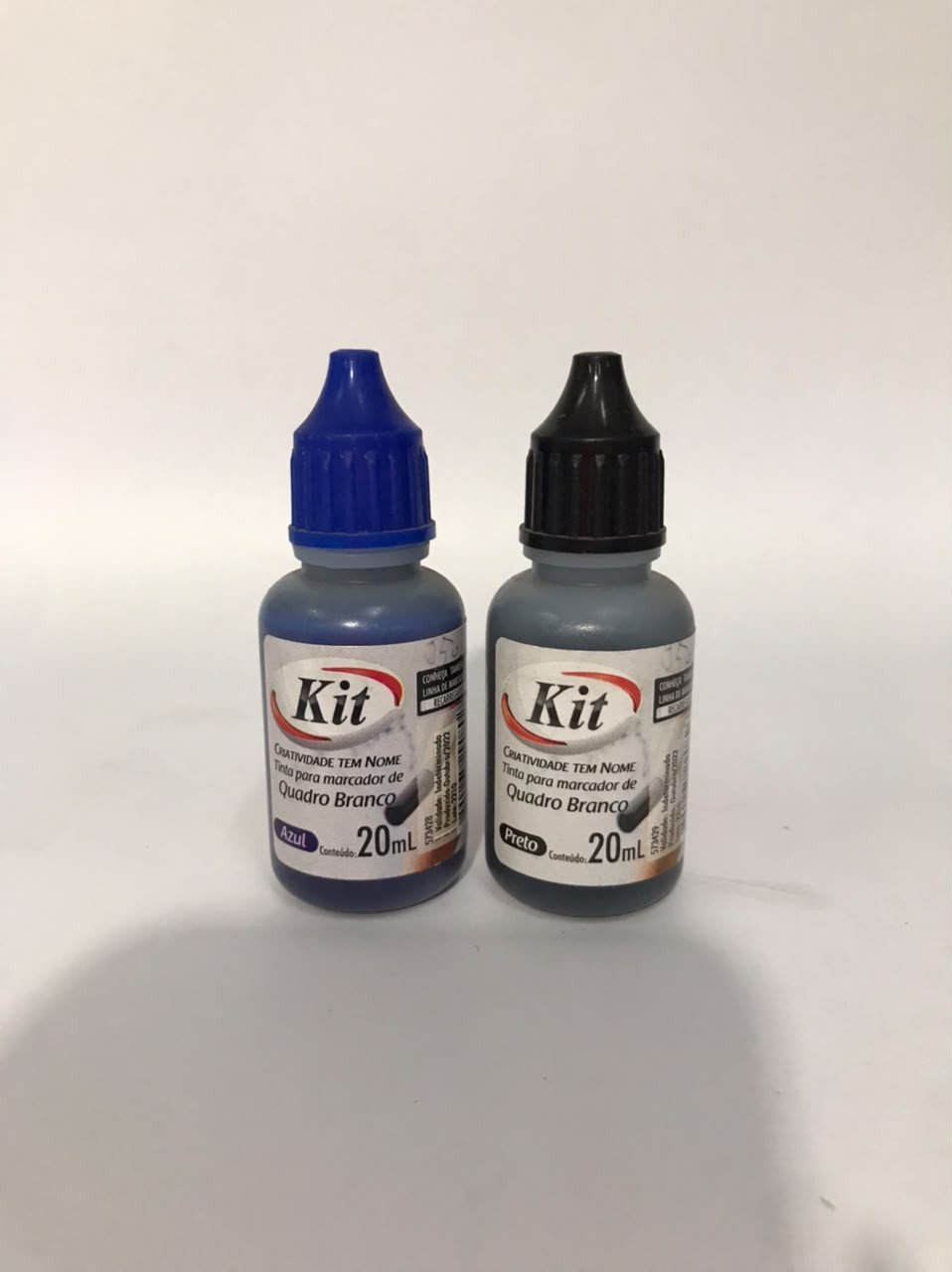 REFIL em TINTA para marcador de quadro braco - KIT (ESCOLHA A COR)