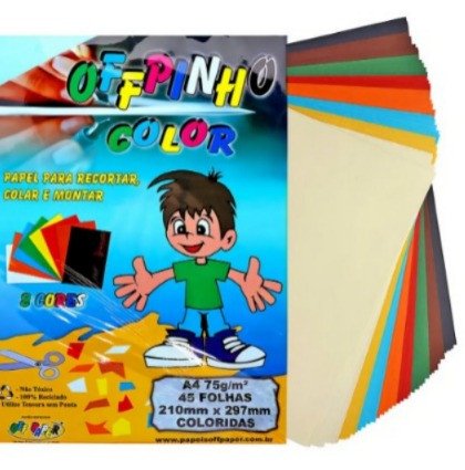 Pacote de papel CREATIVE PAPER (45 FOLHAS) - OFF PAPER