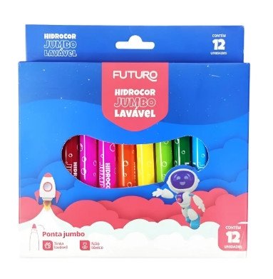 Canetinha hidrocor JUMBO LAVAVEL - FUTURO