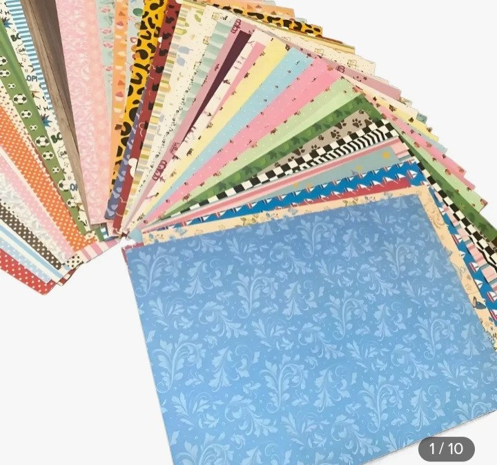 Placa de Papel Colorset Estampado (UNIDADE) ESCOLHA A ESTAMPA