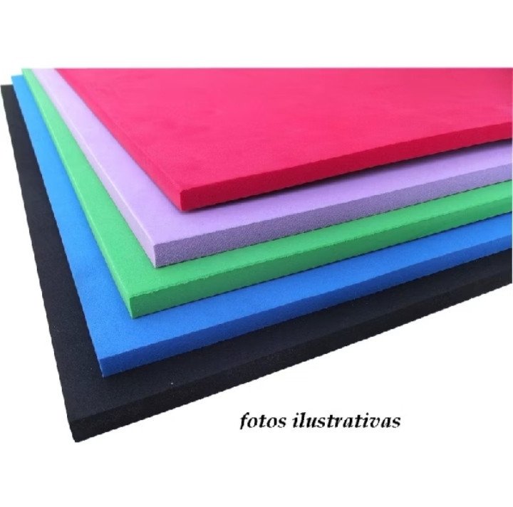 EVA placa  5 mm (UNIDADE) ESCOLHA A COR