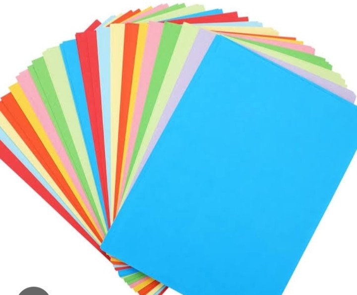 Papel Colorset (PACOTE) MULTICOLOR (50 FOLHAS)