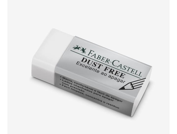 borracha branca duste free P - FABER CASTELL