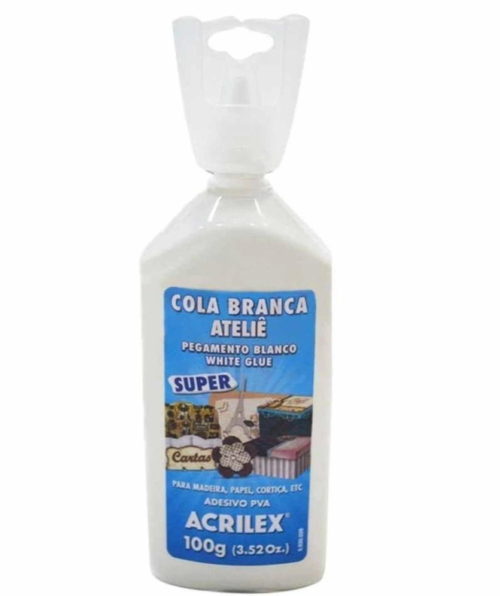 COLA BRANCA ATELIE SUPER 100G ACRILEX