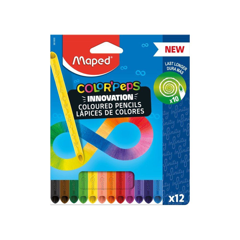 LAPIS DE COR MAPED COLORS PEPSS INFINITY 12X1 CORES