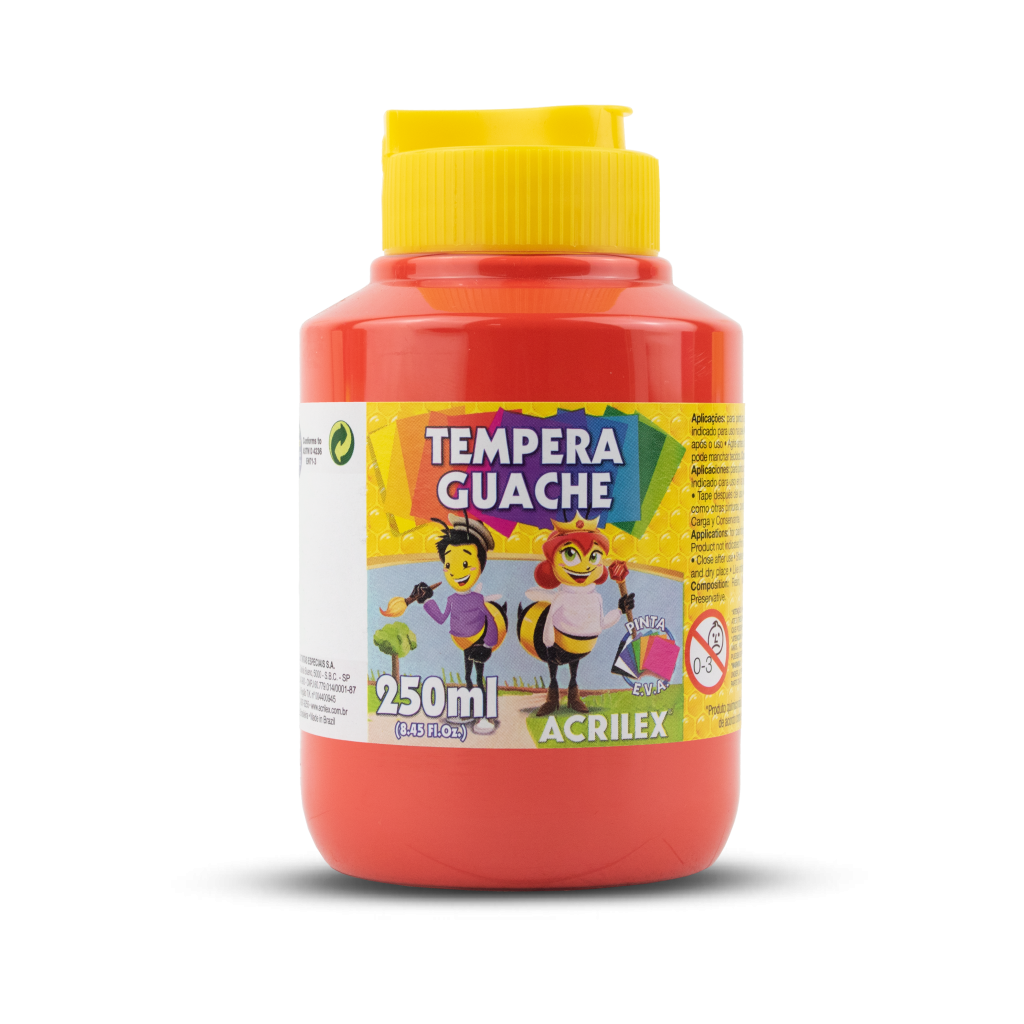 TINTA GUACHE 250ML ACRILEX