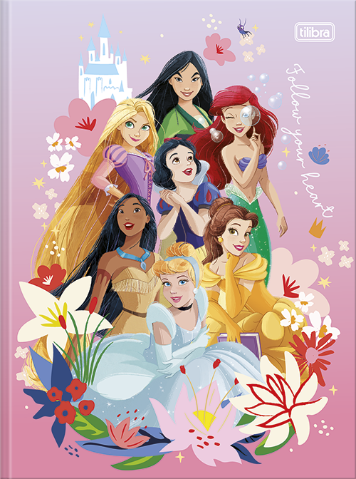 CADERNO BROCHURÃO PRINCESAS TILIBRA