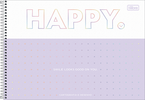 CADERNO DESENHO HAPPY CD 80FLS TILIBRA