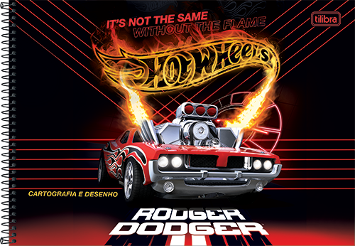CADERNO DESENHO HOT WHEELS CD 80FLS TILIBRA