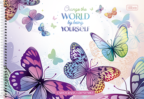 CADERNO DESENHO DAISY CD 80FLS TILIBRA