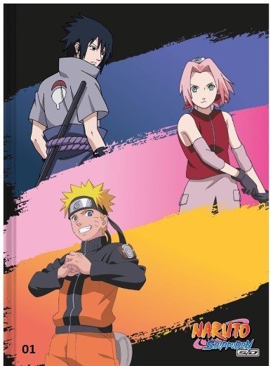 CADERNO BROCHURÃO NARUTO 80FLS SÃO DOMINGOS
