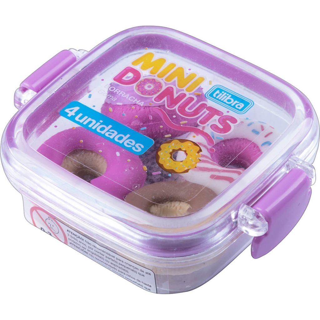 BORRACHA TILIBRA MINI LANCHE DONUTS 