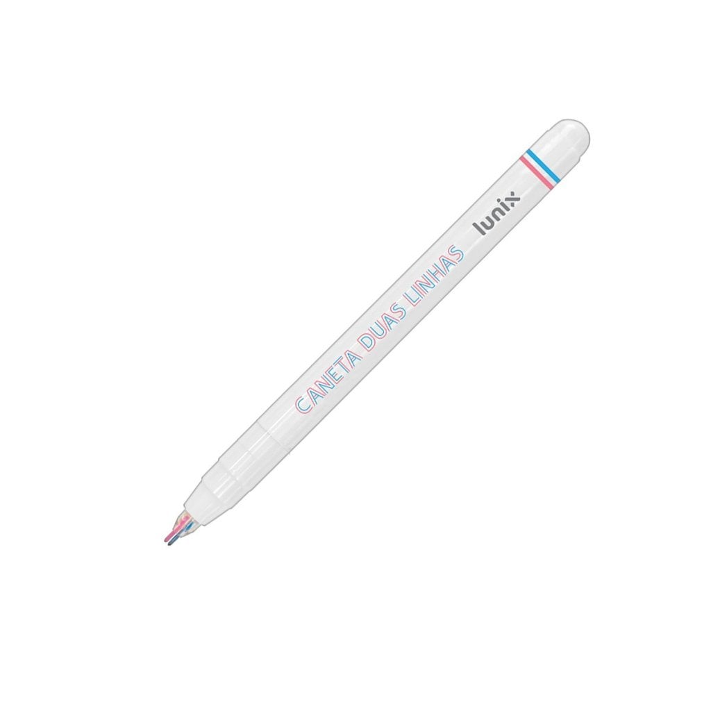 CANETA TILIBRA 2 LINHAS COLORS LUNIX