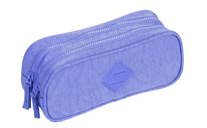 ESTOJO PORTA LAPIS CRINKLE LAVANDA DUPLO SESTINI