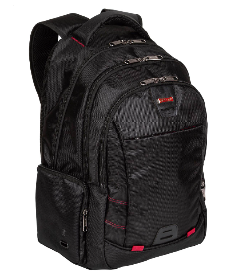 MOCHILA COSTA HARVEST LAPTOP 3 COMP PRETO SESTINI
