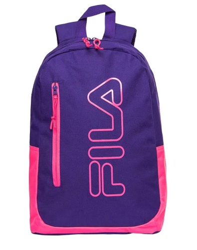 MOCHILA COSTAS UNISEX DOUBLE COLOR ROSA/ROXO FILA